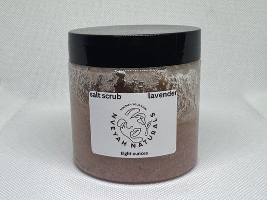 Lavender Salt Scrub